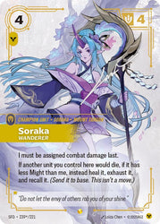 Soraka, Wanderer (Signature) (239*/221) [Spiritforged]