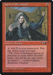 Agent of Stromgald (Holding Staff) [Alliances]