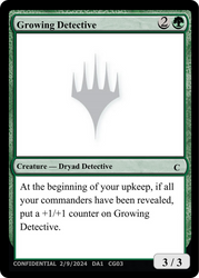 Growing Detective [Unknown Event]