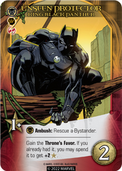 Legendary: A Marvel Deck Building Game Expansion - Black Panther