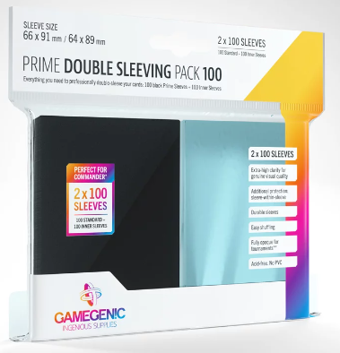 Deck Protector: Prime Double Sleeving Pack