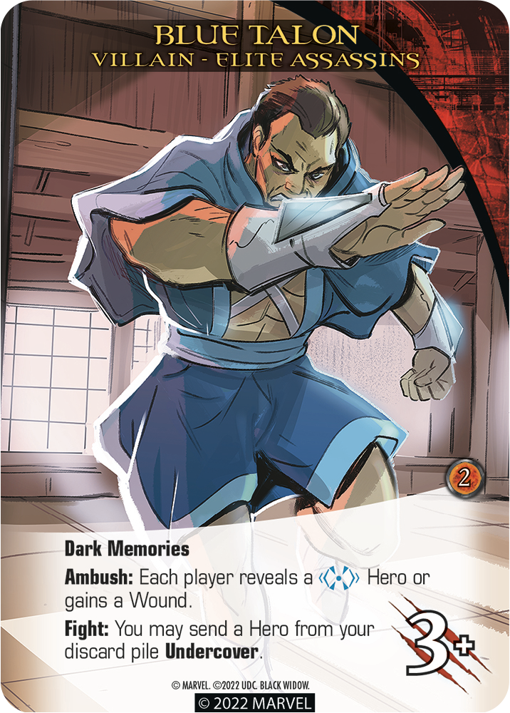 Legendary: A Marvel Deck Building Game Expansion - Black Widow