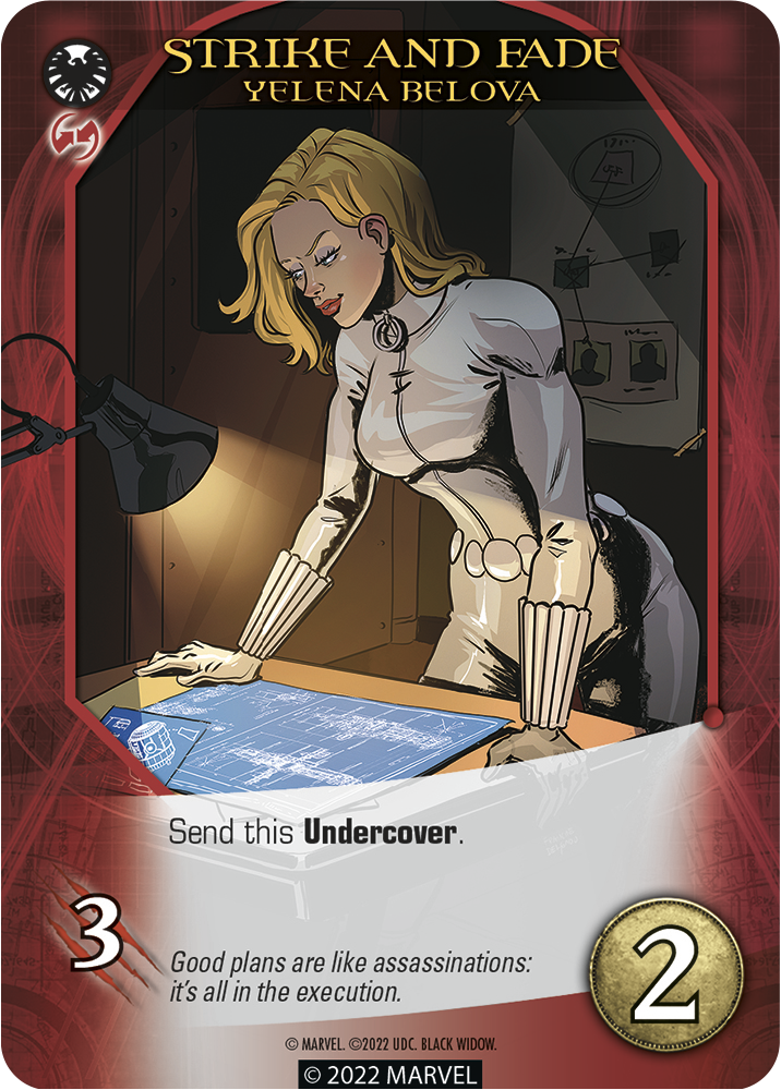 Legendary: A Marvel Deck Building Game Expansion - Black Widow