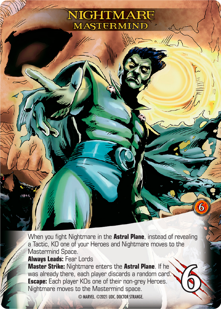 Legendary: A Marvel Deck Building Game Expansion - Doctor Strange and the Shadows of Nightmare