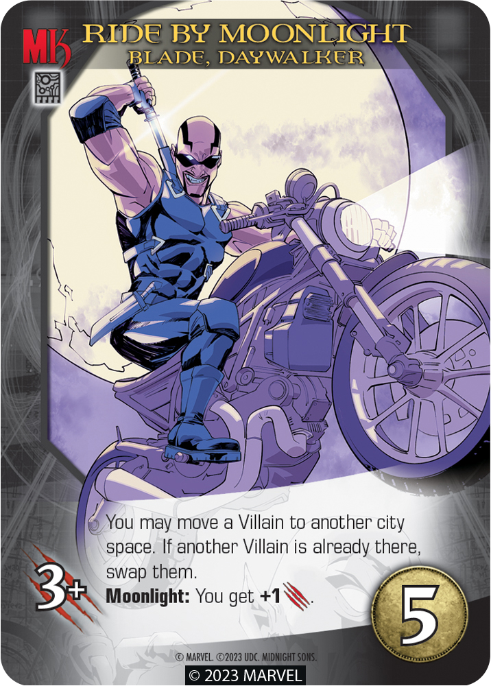 Legendary: A Marvel Deck Building Game Expansion - Midnight Sons