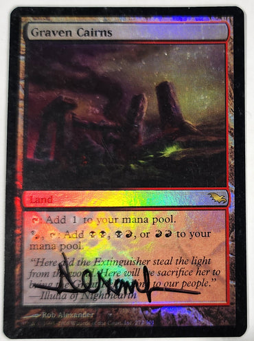 Graven Cairns [Shadowmoor | FOIL | Signed by Artist]