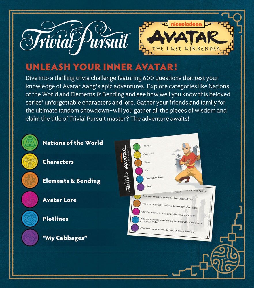 Trivial Pursuit - Avatar the Last Airbender