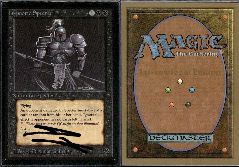 Hypnotic Specter (Signed) [International Collectors' Edition] (Actual Scans)