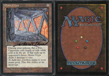 Mana Crypt (Book Promo) (Signed) [HarperPrism Book Promos] (MCB1A)