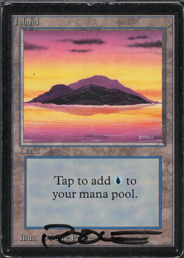 Island (291) (Signed - Black) (Short Signature) [Beta Edition]
