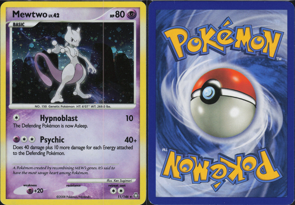 [LA11LP001] Mewtwo (11/146) [Diamond & Pearl: Legends Awakened]