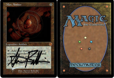 [BRR35NM001FS] Mox Amber (Retro) (Signed) [The Brothers' War Retro Artifacts]