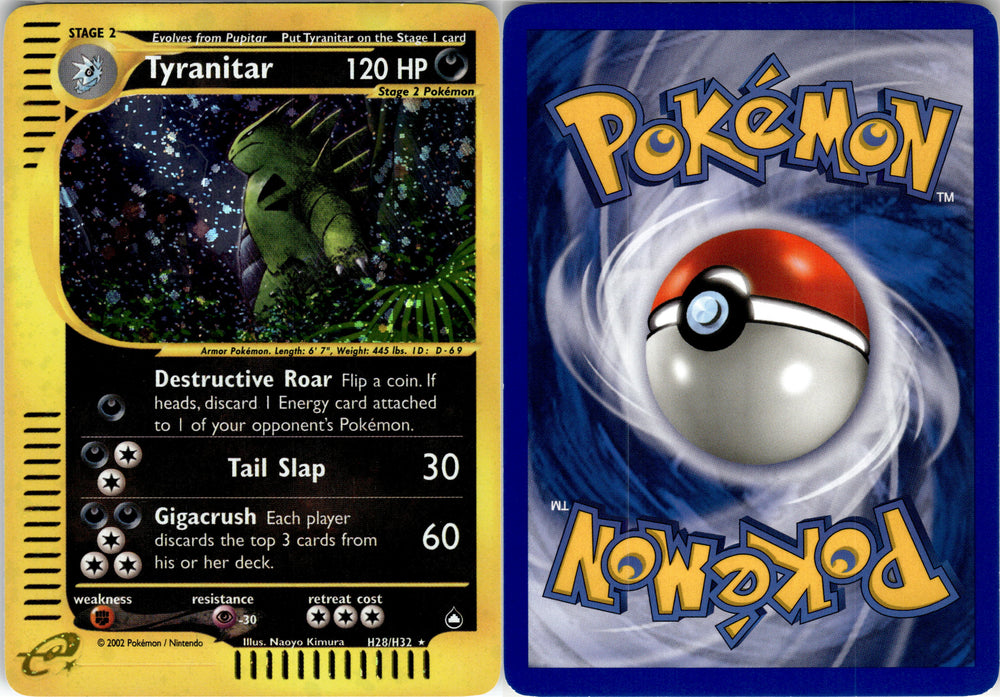 Tyranitar (H28/H32) [AQH28] [Aquapolis]