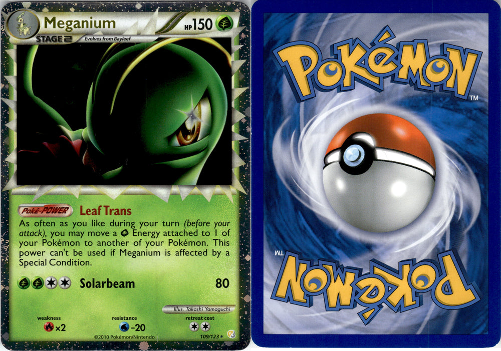 Meganium (109/123) [HGSS109] [HeartGold & SoulSilver: Base Set]