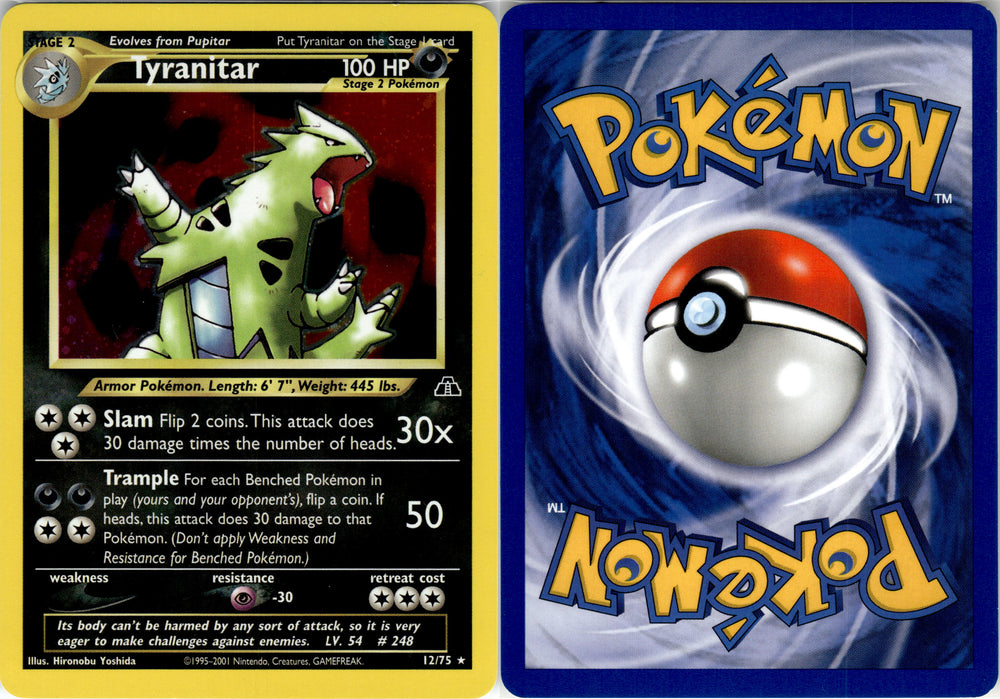 Tyranitar (12/75) [NDU12] [Neo Discovery Unlimited]