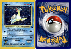 Lapras (10/62) [MISPRINT - Square Corners] [FSL10SQC] [Fossil Unlimited]