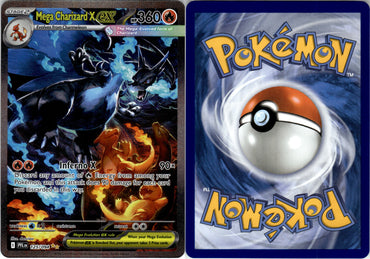 Mega Charizard X ex (125/094) [PFL125] [Mega Evolution: Phantasmal Flames]