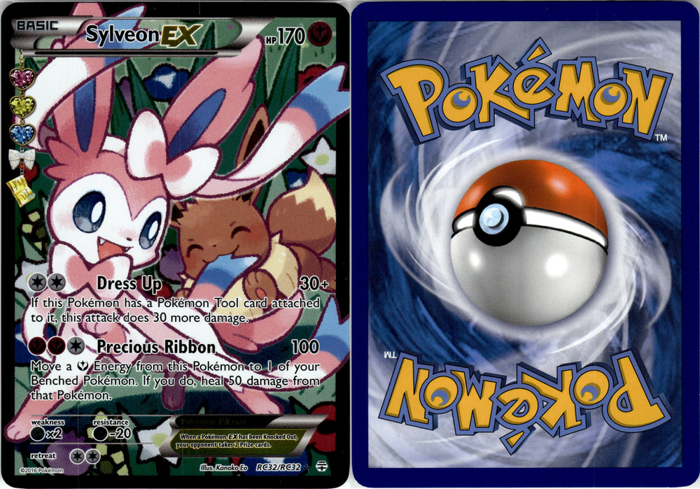 Sylveon EX (RC32/RC32) (Full Art) [GRC32] [Generations: Radiant Collection]