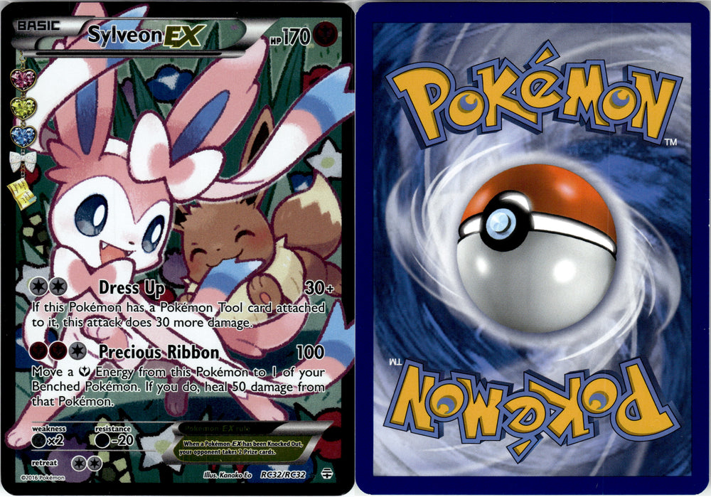 Sylveon EX (RC32/RC32) (Full Art) [GRC32] [Generations: Radiant Collection]