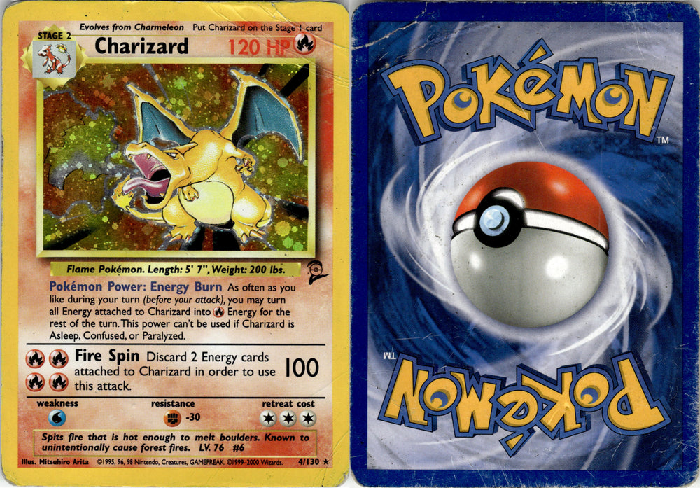 Charizard (4/130) [BS2C04] [Base Set 2]