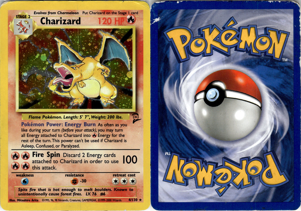 Charizard (4/130) [BS2C04] [Base Set 2]