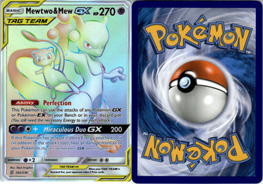 Mewtwo & Mew GX (242/236) [UM242] [Sun & Moon: Unified Minds]