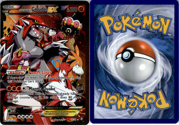 Team Magma's Groudon ex (15/34) [DC15] [XY: Double Crisis]