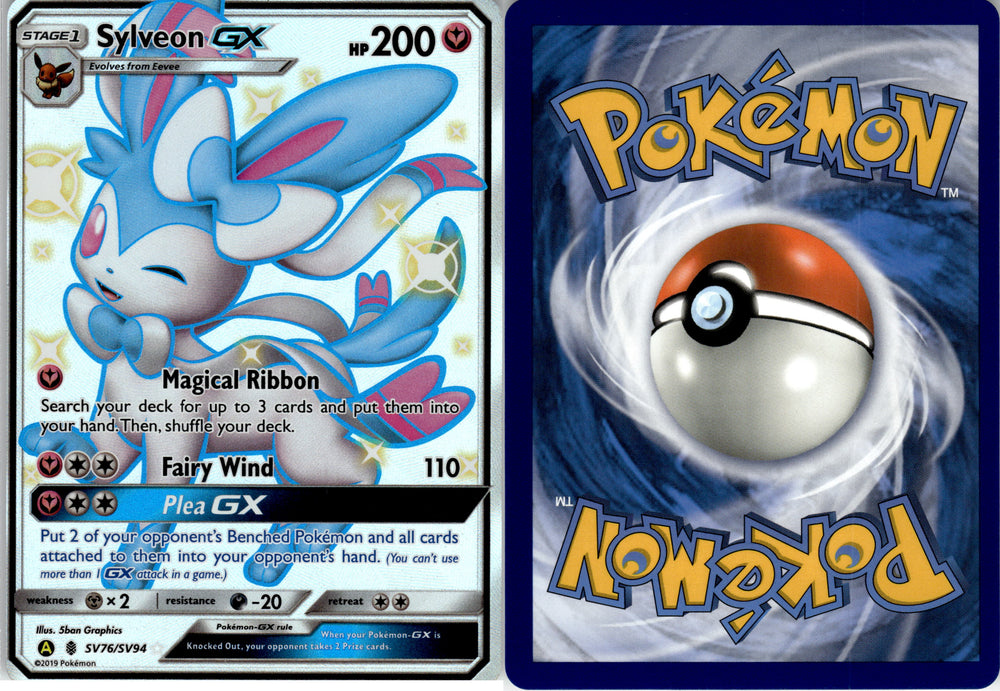 Sylveon GX (SV76/SV94) [HFSV76] [Sun & Moon: Hidden Fates - Shiny Vault]