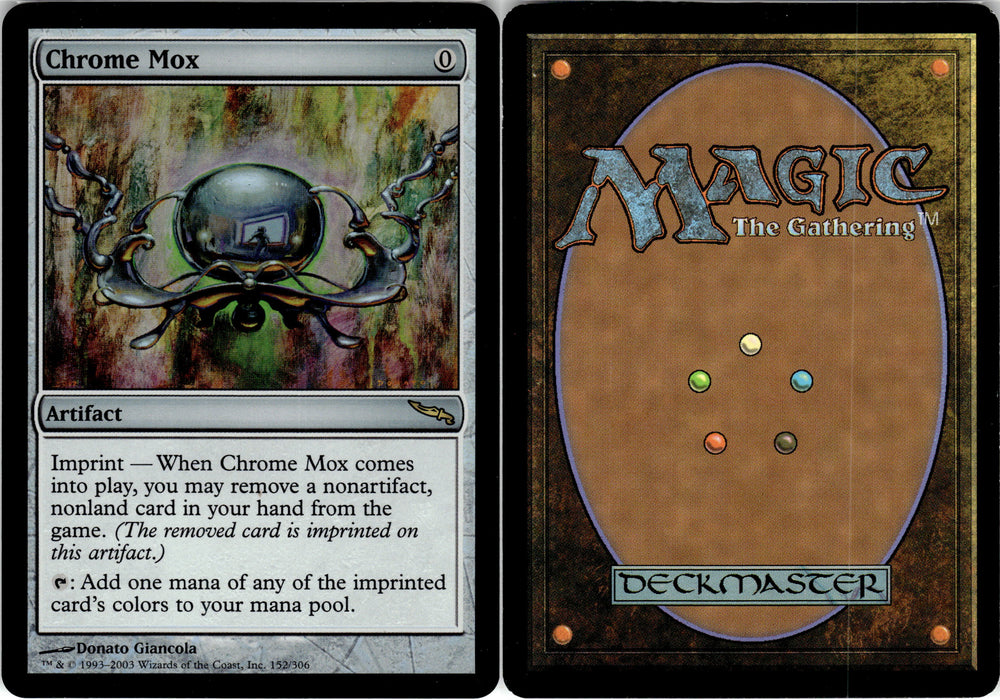 Chrome Mox [MIR152] [Mirrodin]