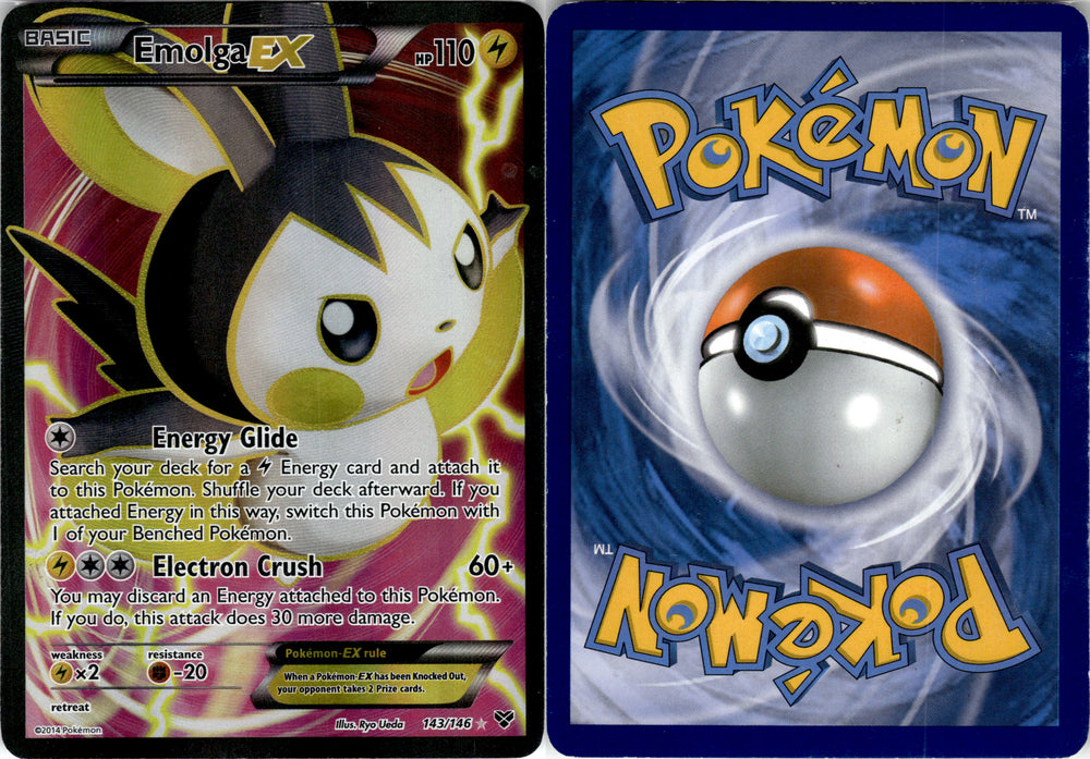Emolga EX (143/146) [XYB143] [XY: Base Set]
