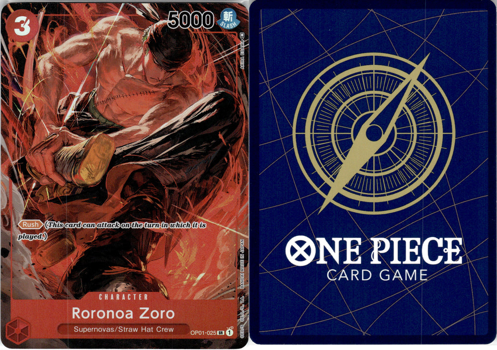 Roronoa Zoro (Parallel) [OP01P025] [Romance Dawn]