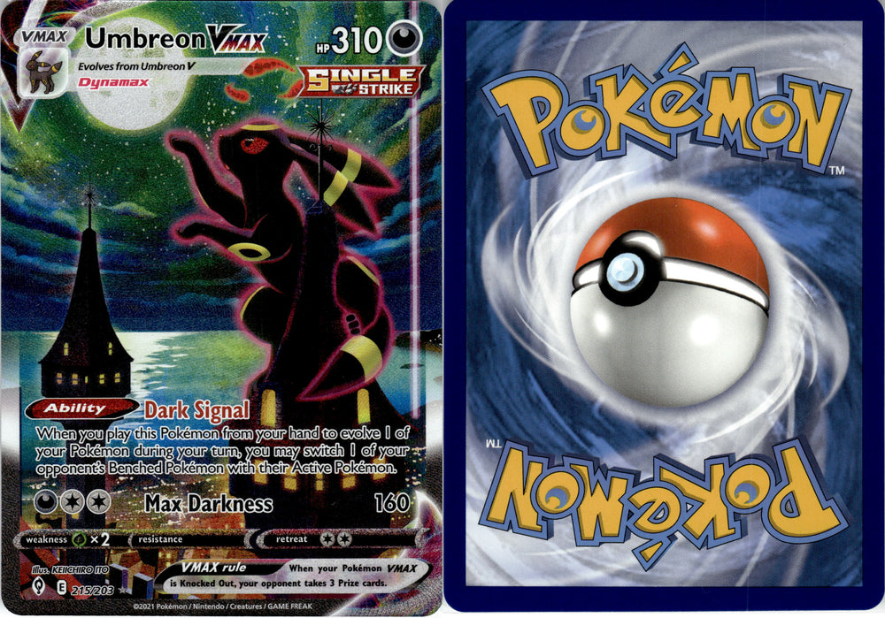 Umbreon VMAX (215/203) [ES215] [Sword & Shield: Evolving Skies]