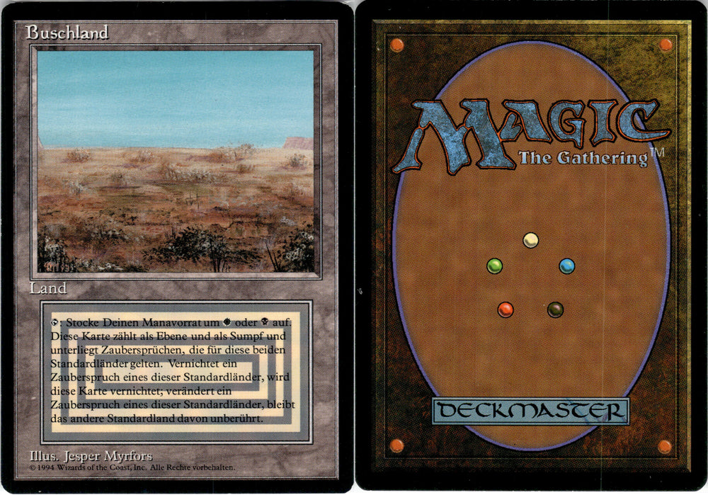 Scrubland (FBB298) [Foreign Black Border]