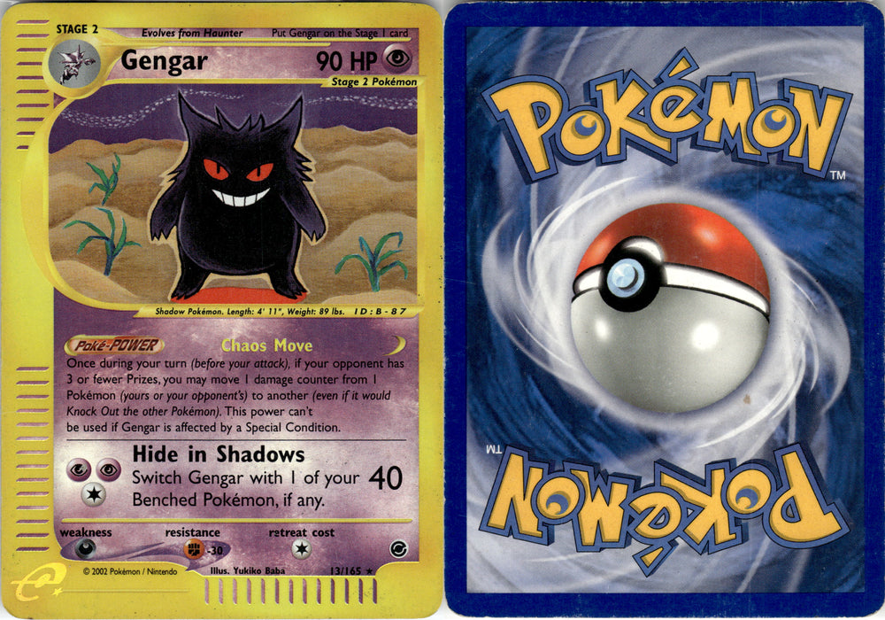 Gengar (13/165) [Expedition: Base Set] (EBS13R)