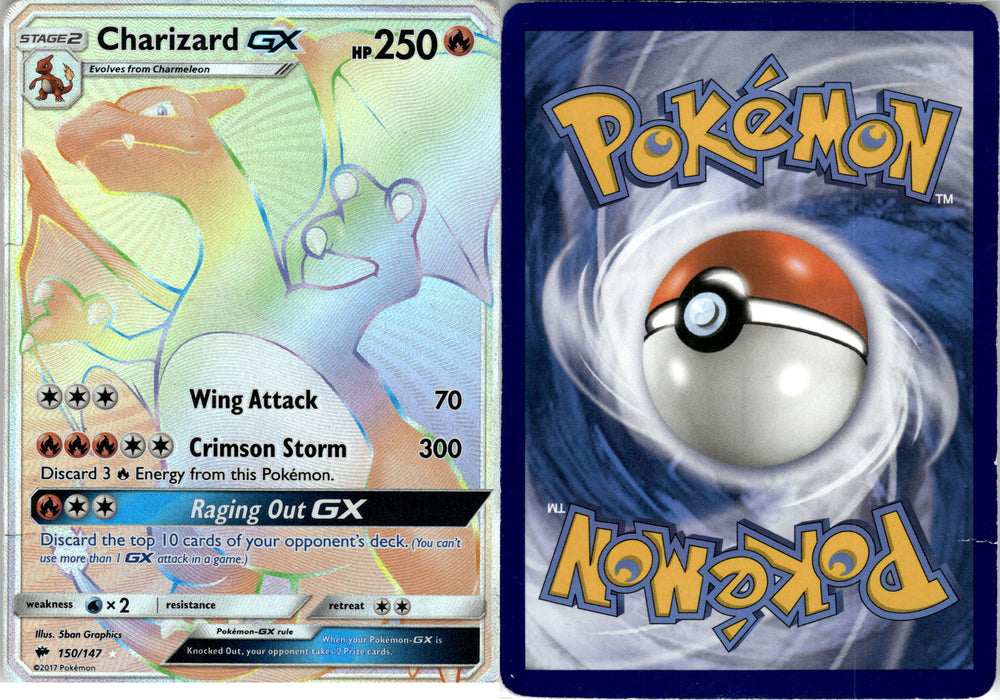 Charizard GX (150/147) [Sun & Moon: Burning Shadows] (BS150)