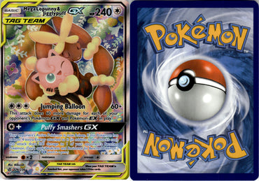 Mega Lopunny & Jigglypuff GX (226/236) [Sun & Moon: Cosmic Eclipse] (SMCE226)