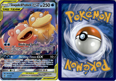 Slowpoke & Psyduck GX (35/236) [Sun & Moon: Unified Minds] (SMUM35)