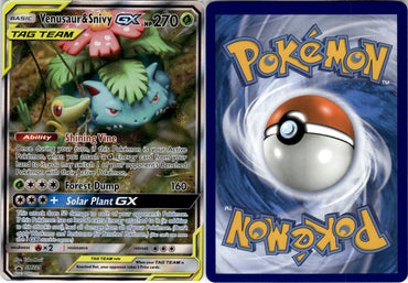 Venusaur & Snivy GX (SM229) [Sun & Moon: Black Star Promos] (BSPSM229)