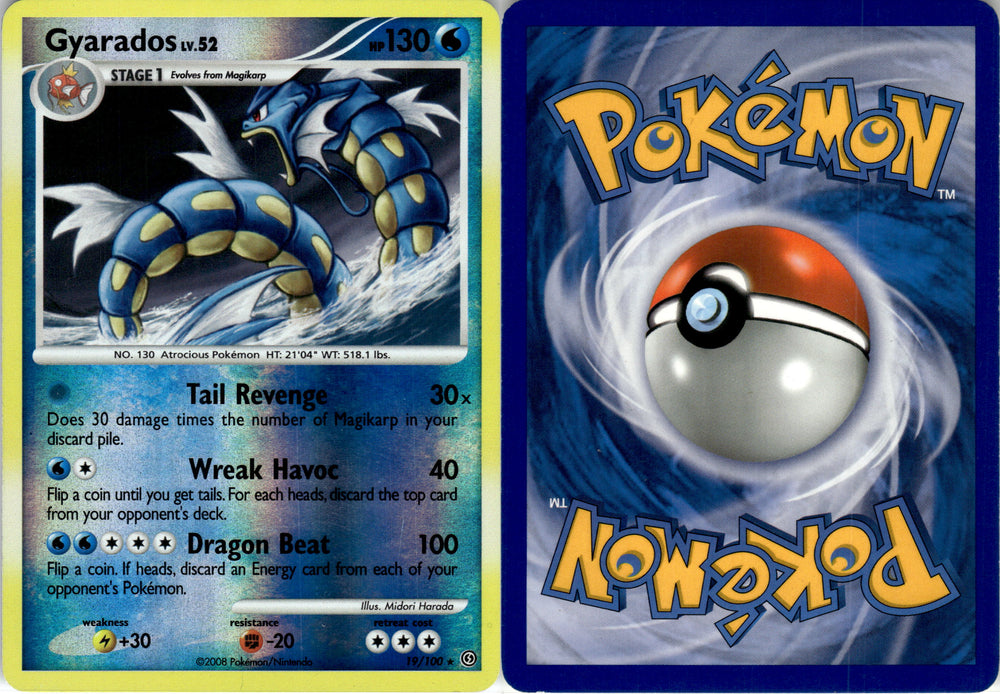 Gyarados (19/100) [Diamond & Pearl: Stormfront] (STF19R)