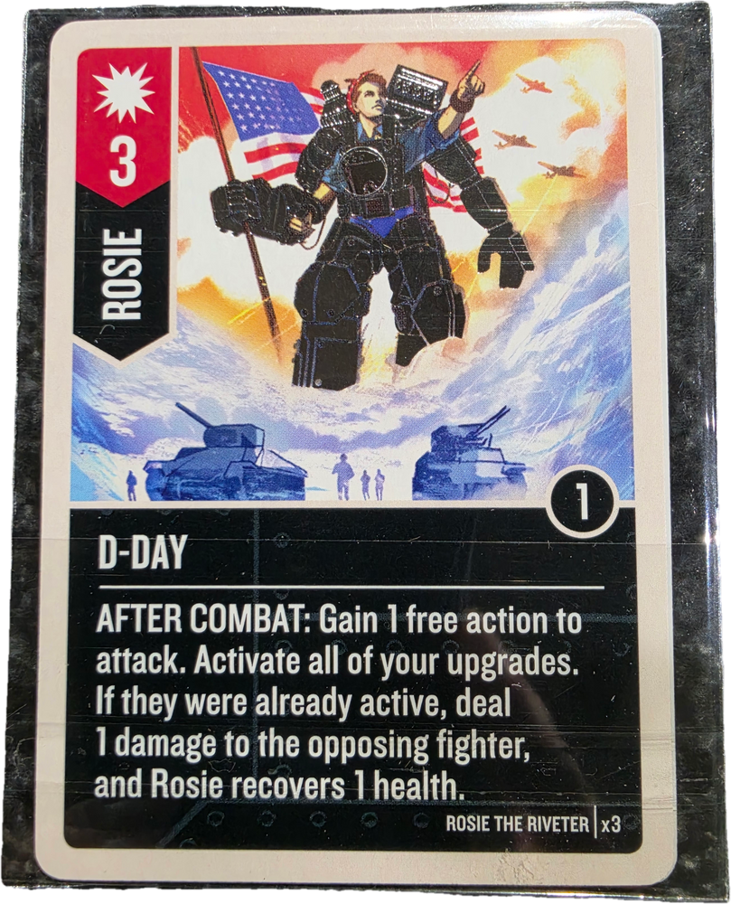 Unmatched: Stars and Stripes - D-Day Foil Promo Card