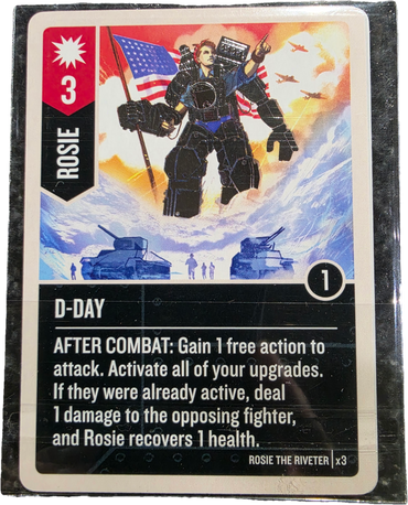 Unmatched: Stars and Stripes - D-Day Foil Promo Card