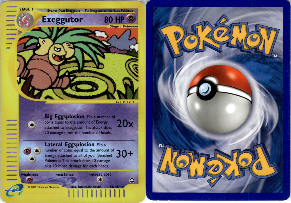 Exeggutor (13/147) [Aquapolis] (AQP13R)