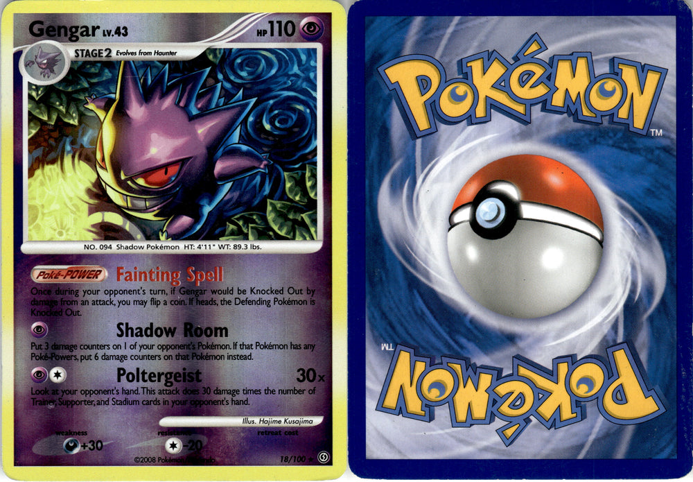 Gengar (18/100) [Diamond & Pearl: Stormfront] (DPS18)