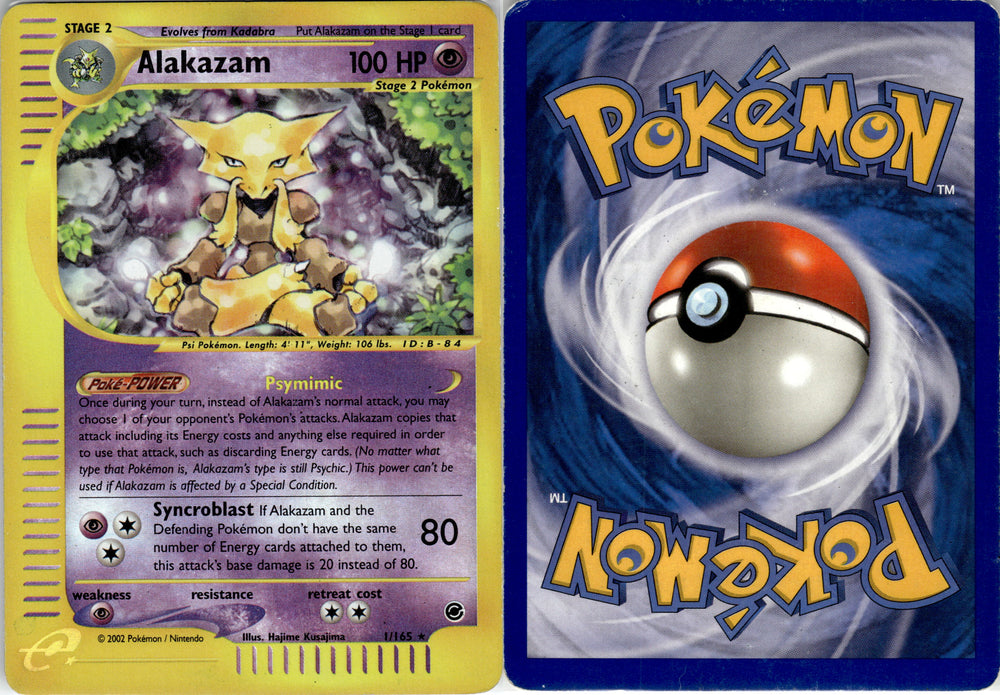 Alakazam (1/165) [Expedition: Base Set] (EXP1)