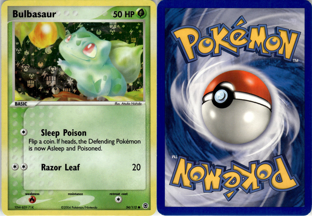 Bulbasaur (54/112) [EX: FireRed & LeafGreen] (FRLG54RH)