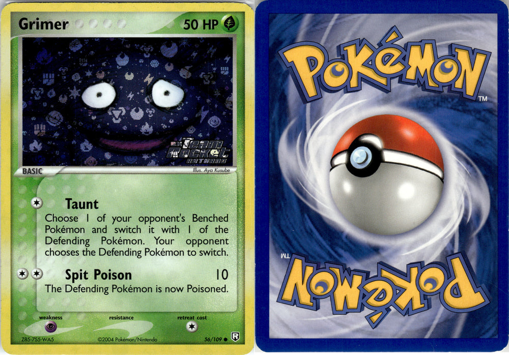 Grimer (56/109) (Stamped) [EX: Team Rocket Returns] (TRR56)