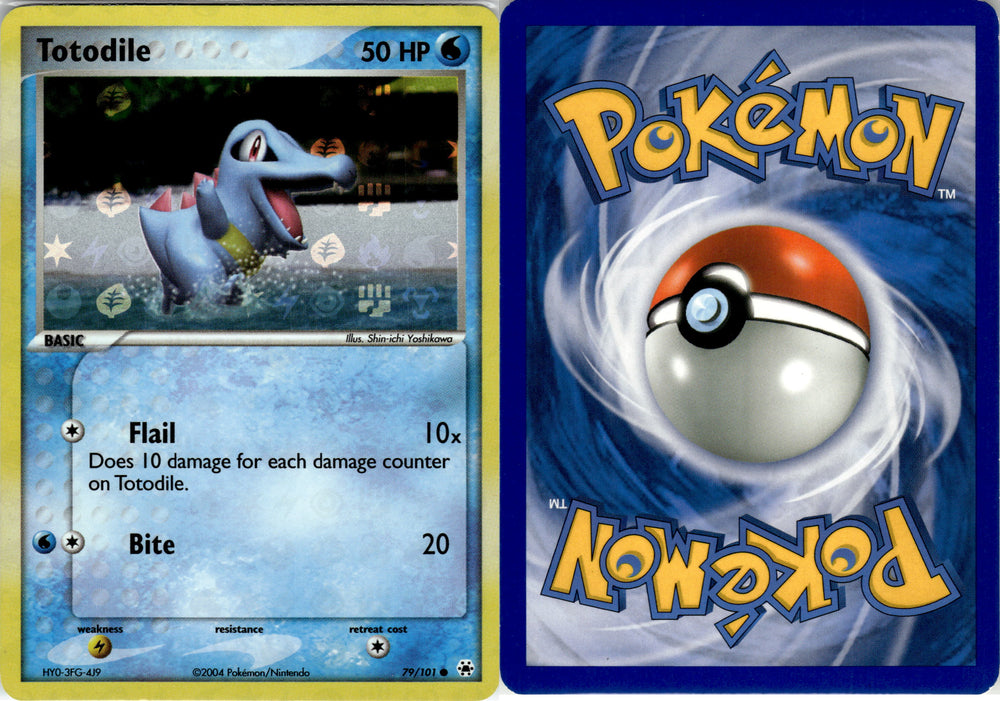 Totodile (79/101) [EX: Hidden Legends] (HL79R)