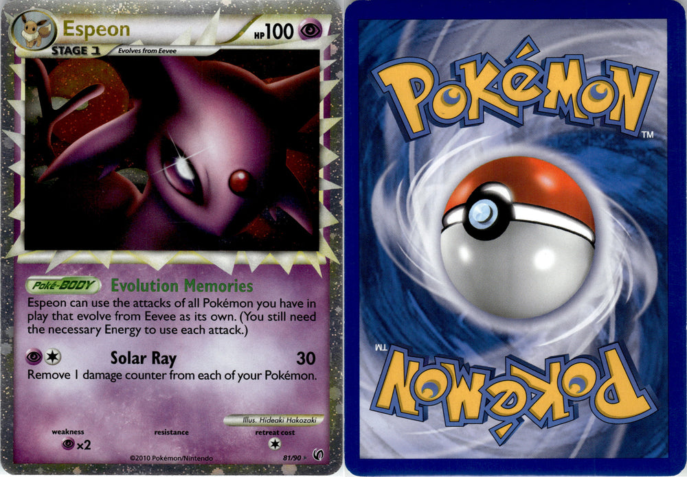 Espeon (81/90) [HeartGold & SoulSilver: Undaunted] (UND81)