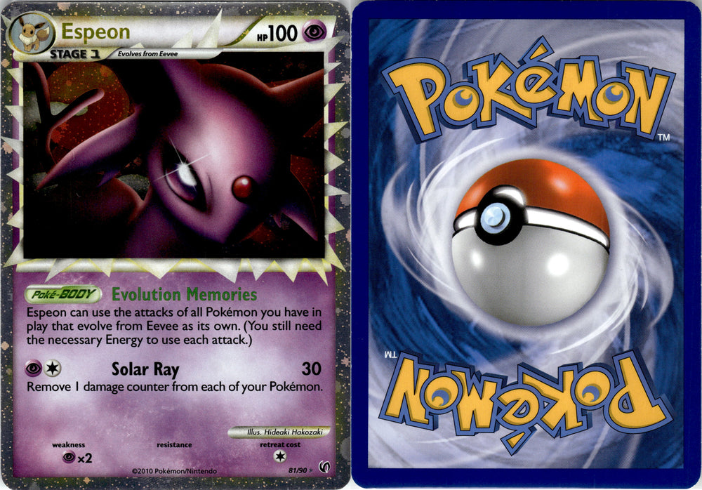 Espeon (81/90) [HeartGold & SoulSilver: Undaunted] (UND81)