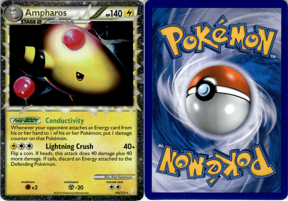 Ampharos (105/123) [HeartGold & SoulSilver: Base Set] (HGSS105)